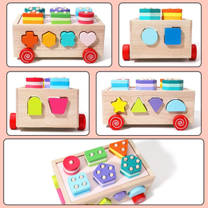Color Geometric Assembly Puzzle City-themed <strong>Building</strong> <strong>Blocks</strong> Assembled <strong>Building</strong> <strong>Blocks</strong> Model <strong>Building</strong> Toys - Product Image 3