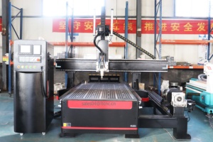 便宜的木材路由器1325 1530 4x8数控路由器3d 3轴木材数控机器4轴木材设计机器价格在印度 - Product Image 4