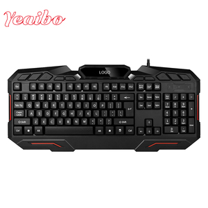 Wholesale Custom High Quality Full Size Wired Flat Mouth Reception Universal Silent Ergonomic Basic Desktop Office <strong>Keyboard</strong> - Product Image 6