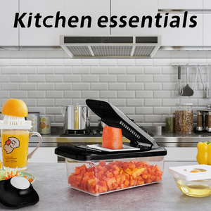 Çok İşlevli 10 1 paslanmaz çelik mutfak dilimleme gıda parçalayıcı sebze kesici mutfak dilimleme ile Dicer konteyner - Product Image 5