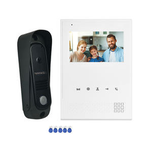 Vandal-proof Door Video <strong>Intercom</strong> Smart Doorbell <strong>Camera</strong> 4 Wire Video <strong>Intercom</strong> <strong>System</strong> for Villa - Product Image 2