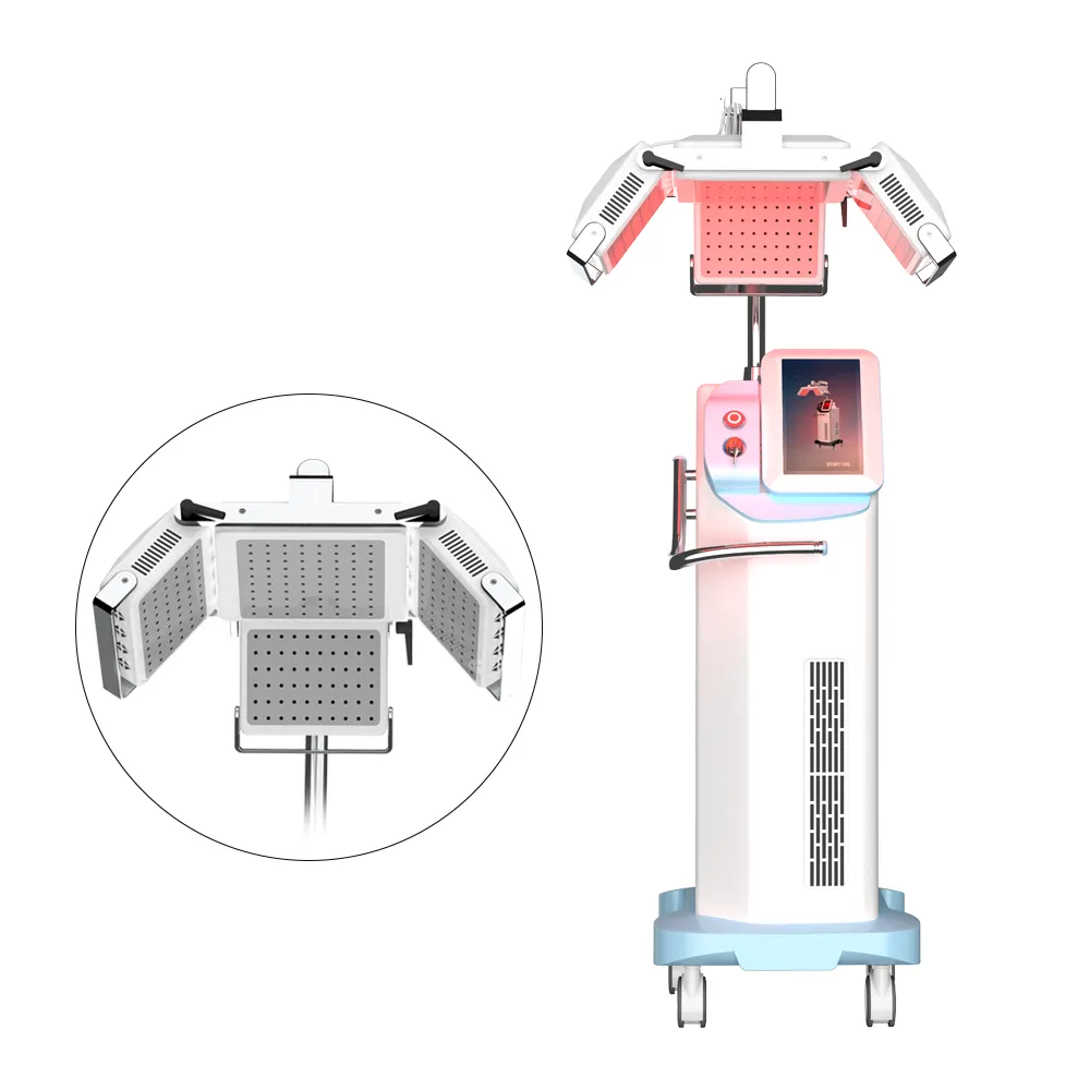 Máquina anti-perda de cabelo 2023, máquina de tratamento anti-queda de cabelo 660nm diodo