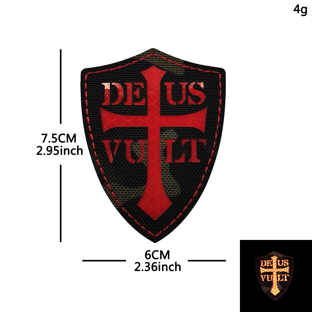M00445-2 bouclier de coupe de us vu lt east sign cross-black cp rouge