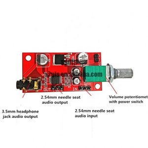 <strong>MAX4410</strong> Headphone Amplifier Board Headset Amplifier Amp For Pre-amplifier Single Battery Power 80mw*80mw - Product Image 2