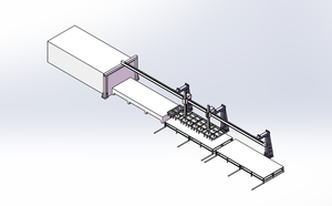 La macchina automatizzata di caricamento della lamiera migliora l'efficienza con l'integrazione della taglierina Laser per l'automazione senza soluzione di continuità - Product Image 5