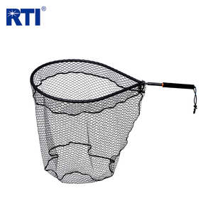 Malla recubierta de goma flotante, Red de aterrizaje de pesca con escala de 15kg, venta directa de fábrica - Product Image 1