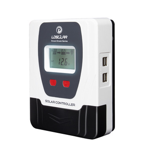 GCSOAR 50A/12V-24V USB * 4 Pwm con Display corrente batteria al litio supporto Driver a vite all'interno solare Tracker Controller - Product Image 3