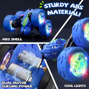 2025 <strong>New</strong> Trend DIY Remote-Controlled <strong>RC</strong> Car Toy with Lighting Feature for Children - Product Image 3