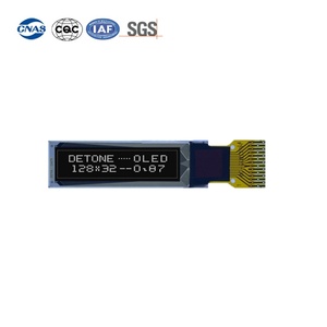 Detone alta qualità pannello Display OLED a colori 3.2 pollici migliori piccoli moduli di carta elettronica I2C dimensioni PMOLED 0.69 "0.71" 0.91 "0.96" - Product Image 6