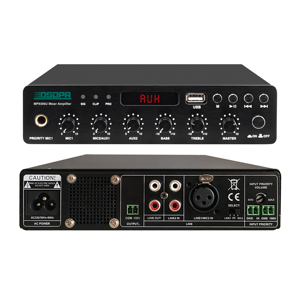 Miniamplificador de mezclador Digital para sistema de dirección, compacto y portátil, BT activo, 60W, 120W - Product Image 1