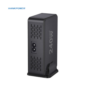 240W USB tip C taşınabilir seyahat şarj GaN 8 limanlar PD QC hızlı şarj istasyonu için MacBook için iPhone masası şarj - Product Image 3