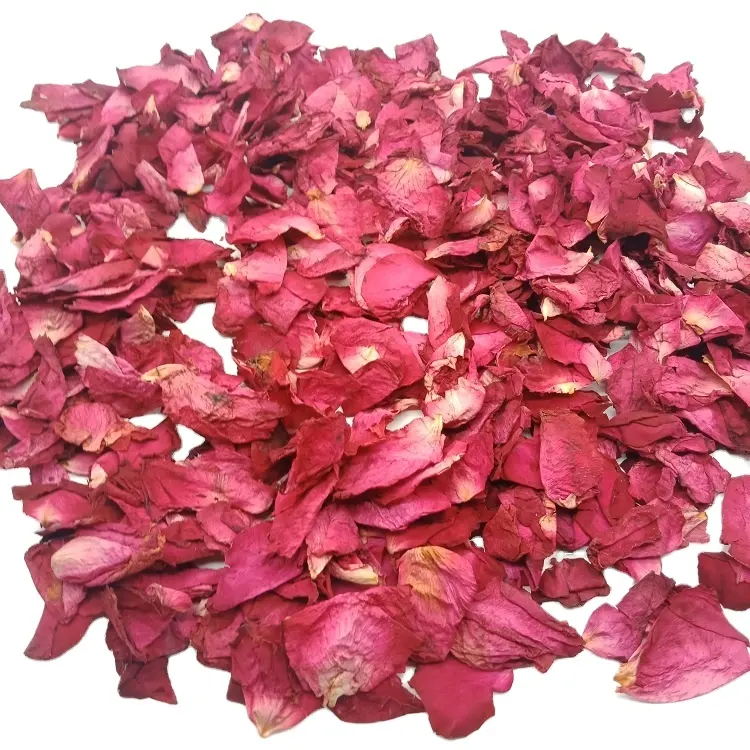 4015 Yunnan ausgewählte Fuß-Schönheitsbehandlungen romantische natürliche duftgetrocknete Rose-Blütenblätter für Bad Spa Gesichtssalon