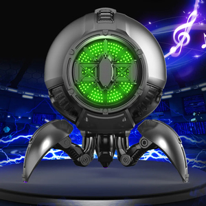 Новый креативный AS21RGB, семицветный свет, беспроводная bluetooth карта, радио, игровая настольная Колонка для ноутбука с FM/TWS - Product Image 3