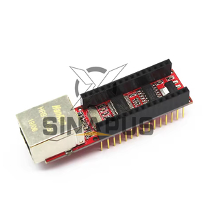 Arduino uyumlu Nano Ethernet kalkanı RJ45 Webserver modülü ENC28J60 için ENC28J60 3.0 V1.0