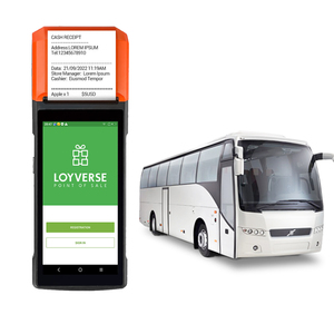 Android 14 WiFi устройство для продажи билетов в школьном автобусе цена подзарядки NFC платежное решение портативное смарт-терминал R330 Plus - Product Image 1