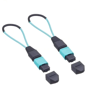 FTTH SM MM OM1 OM2 OM3 OM4 Fiber Optic UPC APC MPO <strong>MTP</strong> Loopback <strong>Adapter</strong> with Network 4G Compatibility Attenuators Included - Product Image 5