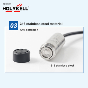 מחיר נמוך 4-20ma שמן נוזלי נוזלי חיישן רמה הידרוסטטי חיישן משדר חיישני מתמר לכימיקלים טיפול במי ביוב - Product Image 4