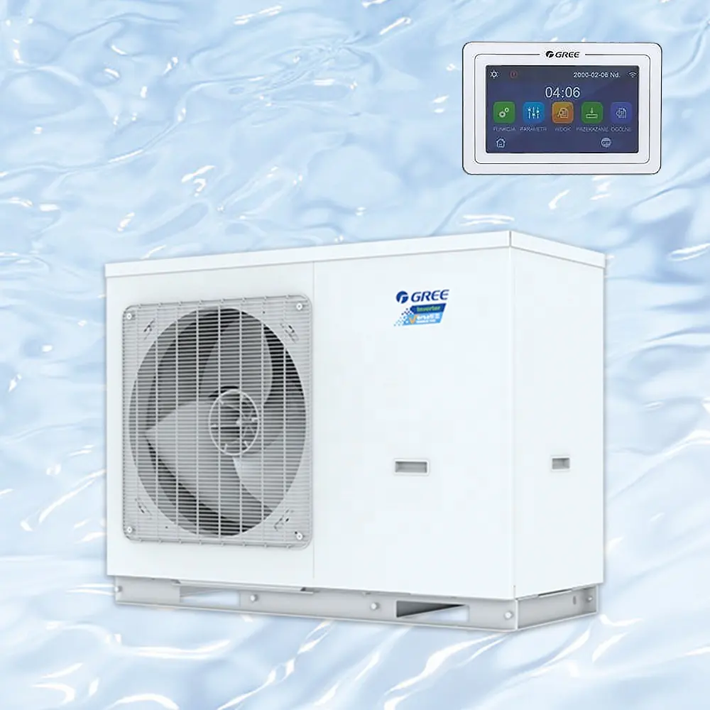 Puremind GreeホットセールR290モノブロックヒートポンプ給湯器空気から水への高効率家庭用空気源