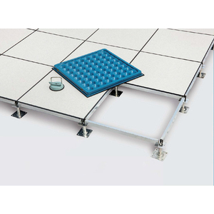 Sistema de suelo elevado antiestático para sala de servidores de centro de datos de tamaño 600*600mm