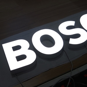 Hohe Helligkeit LED-Beschilderung Benutzer definierte leuchtende Wort werbung Beschilderung 3d LED beleuchtete Buchstaben Zeichen - Product Image 2