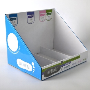 Promotion Pop Shelf Ready Verpackung Falt stapel PDQ Counter Template Papier Pappe Display Box - Product Image 2