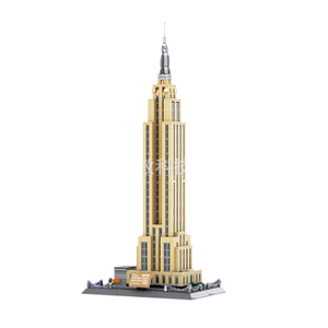 HY <strong>Toys</strong> Winger Empire State Building, <strong>New</strong> <strong>York</strong>, USA Small Particle Building Blocks Compatible with Children's Patchwork <strong>Toy</strong> 5212 - Product Image 1