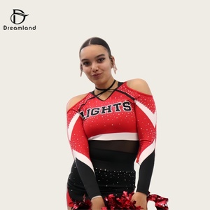 Özel amigo formaları üretici ihracat-kalite Cheer takım giyim 24H Mock up ve düşük adedi 2 parça - Product Image 1