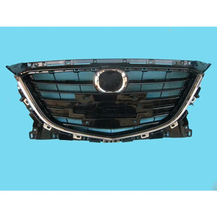 High quality accessories car accessories BKD2-50-712 front bumper grille assembly for new mazda 3 Axela 2014 model