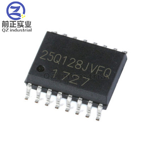 Qz w25q128jvfiq רכיבים אלקטרוניים מקוריים 3v 128m ביט סדרתי זיכרון הבזק s16 w25q128jvfiq