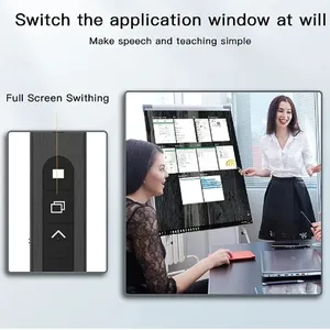 Nuovo presentatore Wireless Laser rosso pagina di tornitura 2.4G RF Volume di controllo remoto PPT presentazione USB puntatore di PowerPoint Mouse - Product Image 4