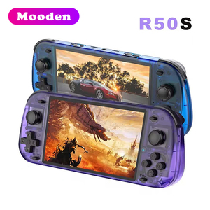 L R50S レトロハンドヘルドビデオゲームコンソール Linux Wifi 5.1インチスクリーン 64G ポータブルハンドヘルドゲームプレーヤー 子供向けクリスマスプレゼント - Product Image 1