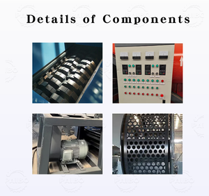 2025 Latest <strong>Tyre</strong> Shredders Crusher Recycle Machine for <strong>Scrap</strong> Car Tire Shredding Separating Plant - Product Image 6