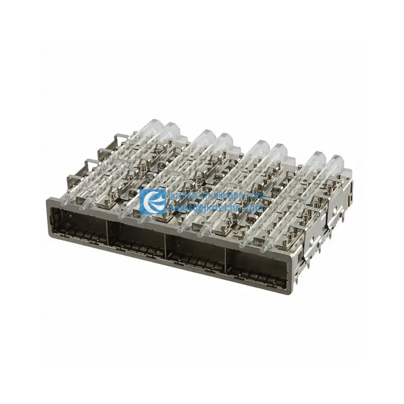 BOM List Quotation U90-G461-101A QSFP Cage Ganged 1*4 with Heat Sink Connector Press-Fit Through Hole Right Angle U90G461101A