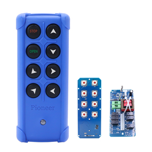 Nueva Llegada de 6 Canales de Una Sola Velocidad Radio Control Remoto Receptor Inalámbrico de Elevación Tipo de Ratón de Aire de Temperatura de Código Fijo
