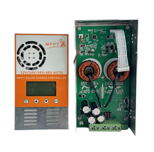 LCD-Anzeige 40A/60A MPPT Solar Photovoltaik-Laderegler 12V/24V PWM Solar Power Manament für Solar regler - Product Image 4