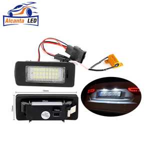Canbus ไฟป้ายทะเบียนรถ LED สำหรับ VW PASSAT,ไฟแผ่นป้ายทะเบียนรถสำหรับ Audi A4 B8 A5 Q5 S5 A1 TT S4 A6 A7 2008-2013 - Product Image 1
