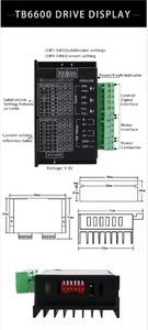 Macchina per incisione CNC 42 57 86 ibrido Stepper Motor Driver Cnc Kit Step Motor Driver Tb6600 - Product Image 5