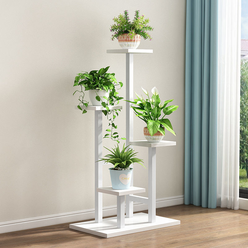 5-story white shelf floor model