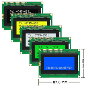 Benutzer definierte 16 Zeichen 4-Zeilen-COB-Chipplatine LCD-Anzeige module Weiß Blau Hintergrund beleuchtung 1604 Größe mit IIC/I2C - Product Image 3