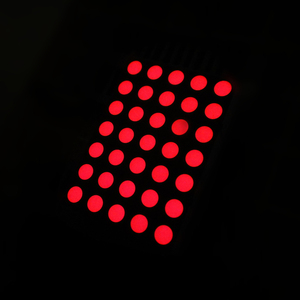 Good Quality <strong>Led</strong> <strong>matrix</strong> 5x7 Dot <strong>matrix</strong> 5*7 1&quot; Dot Metrics Display C/A RED