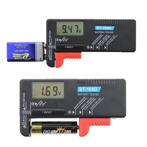 เครื่องทดสอบความจุแบตเตอรี่ลิเธียมแบบดิจิตอล BT168D,เครื่องมือวิเคราะห์แบตเตอรี่ LCD BT-168D สำหรับการทดสอบเซลล์แบบ AAA AA ขนาด9V 1.5V แบบสากล - Product Image 2