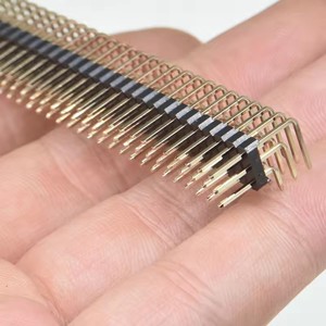 3x40 PIN doppia fila maschio 2.54MM passo ad angolo retto connettore connettore 3x40 PIN 3*40 p 40 PIN per scheda PCB ARDUINO