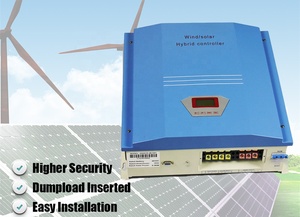 Controlador híbrido 5000W 48VDC PWM para generadores de turbina eólica al aire libre Integración de energía solar - Product Image 3