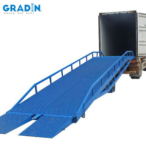 Alta calidad 8T 10T 12T 15T Rampa de acoplamiento móvil Rampa de carga de contenedores para carretillas elevadoras con CE - Product Image 1