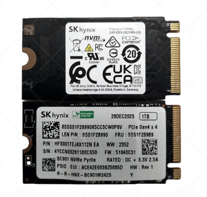 สำหรับ SK Hynix BC901NVMe M.2 NVMe SSD พร้อม3D NAND Flash ความจุ1TB กรอบโลหะสำหรับใช้เซิร์ฟเวอร์ - Product Image 3