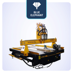 Enrutador CNC de 4 ejes con cabezal múltiple personalizado 2030 con dispositivo giratorio para la industria del mueble - Product Image 2