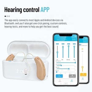 Умные шумоподавляющие слуховые устройства Bte слуховые аппараты перезаряжаемый усилитель для глухоты пожилых людей - Product Image 5