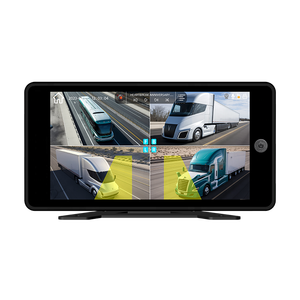 Cámara de marcha atrás de doble lente con Monitor de punto ciego 720p Pantalla IPS Sistema de monitoreo de conductores de camiones Función de detección de automóviles - Product Image 1