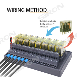 SiRON Y435 OEM Precio al por mayor Módulo de relés de potencia de 8 canales Controlador de salida Plc 5a 250vac / 30vdc Módulo de relé de montaje en riel Din - Product Image 6