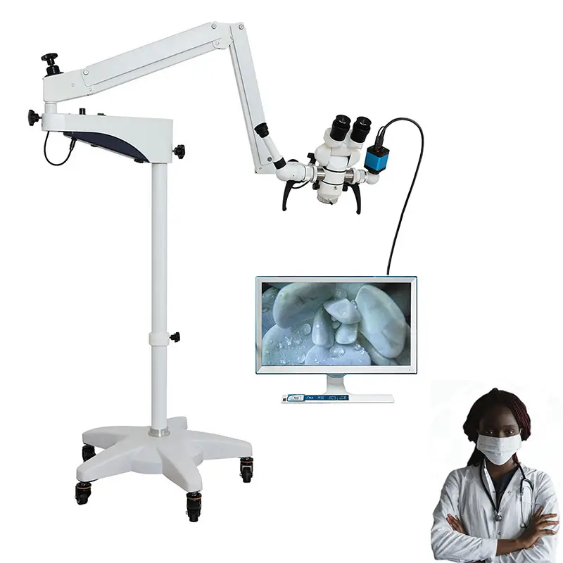 गर्म बिक्री सर्जिकल ऑपरेटिंग माइक्रोस्कोप पोर्टेबल नेत्र माइक्रोस्कोप